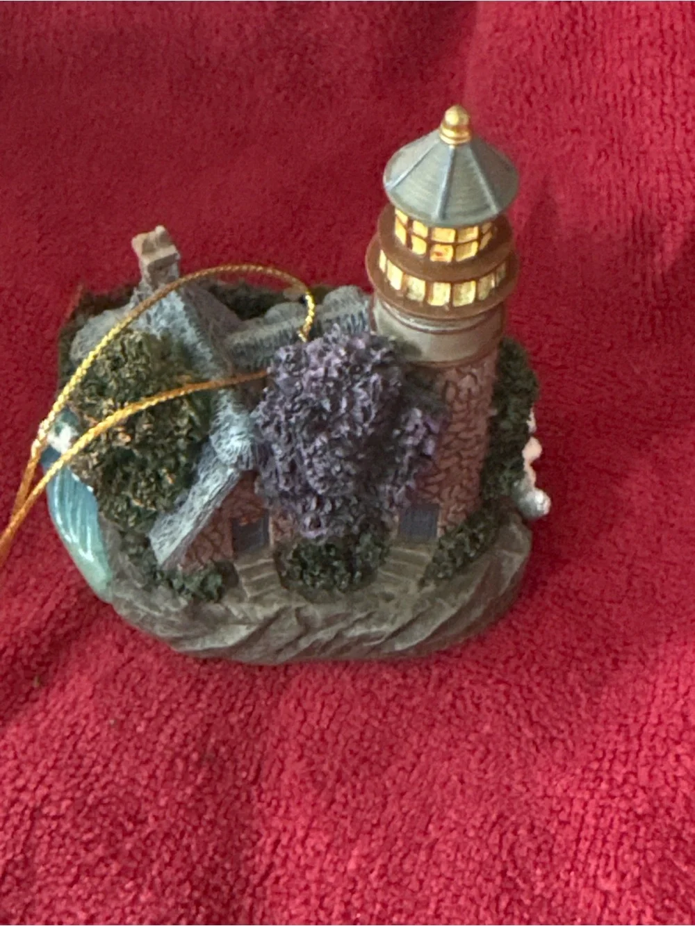 Thomas Kinkade decorative lighthouse
